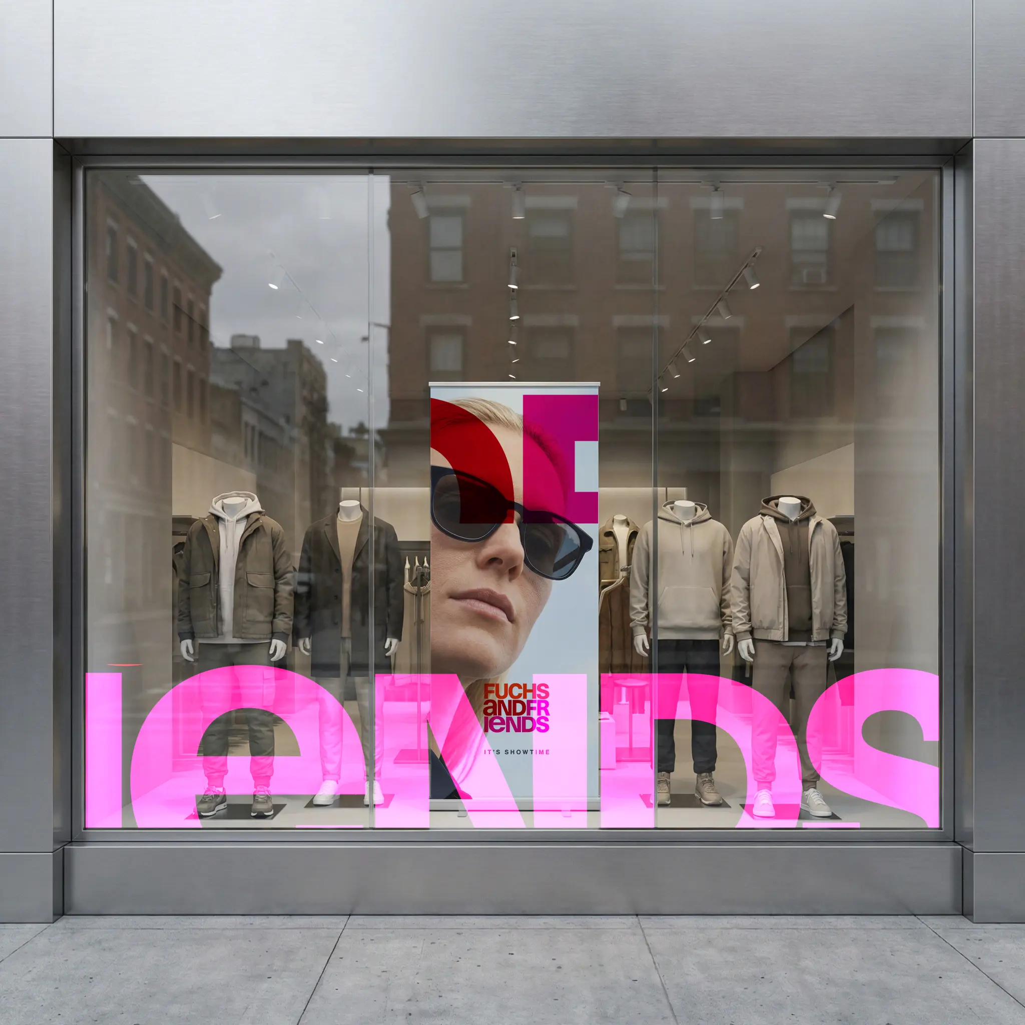 Roll-Up Banner Präsentationssystem